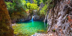 Οι καταρράκτες στη Σαμοθράκη