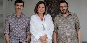 Νίκος Ποδιάς, Τατιάνα Σπινάρη & Αλέκος Κυραρίνης