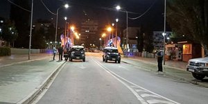 Αστυνομικό μπλόκο στο Κόσοβο