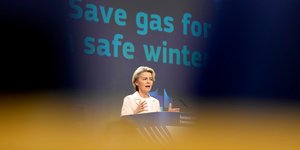 Η πρόεδρος της Κομισιόν Ούρσουλα φον ντερ Λάιεν