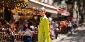 στιλάτη γυναίκα στην Εβδομάδα Μόδας