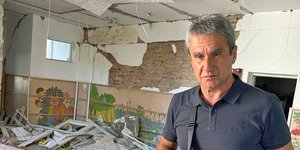 Ο Ανδρέας Λοβέρδος στην Ουκρανία