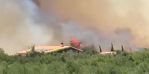 Φωτιά στο Μεσοχώρι Μεσσηνίας