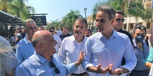 Στην Κεφαλλονιά ο πρωθυπουργός Κυριάκος Μητσοτάκης