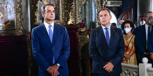 ο πρωθυπουργός στην Τήνο
