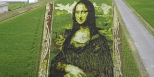 Η «Mona Lisa» σε ρυζοχώραφο στην Ιαπωνία