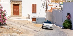 Περιπολικό της ΕΛΑΣ σε νησί