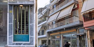 Το σπίτι που βρέθηκε νεκρή η 17χρονη κοπέλα στο Περιστέρι
