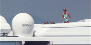 Η πριγκίπισσα Νταϊάνα στο γιοτ του Ντόντι αλ Φαγέντ