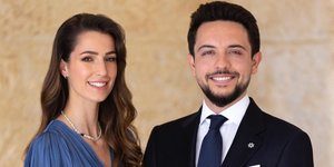 Ο Πρίγκιπας Hussein με την αρραβωνιαστικιά του, Rajwa