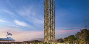 Riviera Tower: ο υψηλότερος πράσινος ουρανοξύστης στη Μεσόγειο στο Ελληνικό 