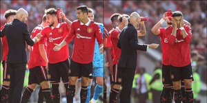 O Κριστιάνο Ρονάλντο και ο Έρικ Τεν Χαγκ