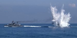 Στιγμιότυπο από παλιότερη άσκηση του πολεμικού ναυτικού της Ταϊβάν