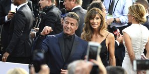 Ο Sylvester Stallone και η Jennifer Flavin φτάνουν στα Όσκαρ το 2016 