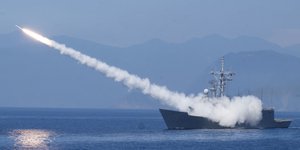 Στιγμιότυπο από παλιότερη άσκηση του πολεμικού ναυτικού της Ταϊβάν