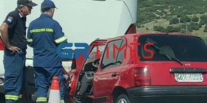 Τροχαίο Εγνατία Οδός οδηγός νεκρή