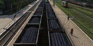 Ουκρανία ράγες τρένου