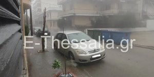 Καταιγίδα στον Βόλο