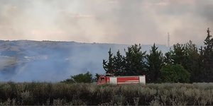 Οριοθετήθηκε η πυρκαγιά στο Ωραιόκαστρο