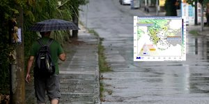 Βροχές στην Αττική 