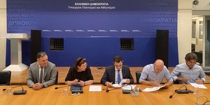 Υπογραφή της Προγραμματικής Σύμβασης ΥΠΠΟΑ - ΥΠΕΝ