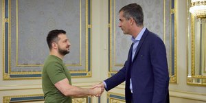 Συνάντηση Ζελένσκι-Μπακογιάννη