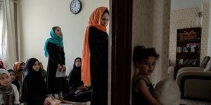 Υπόγειο σχολείο για κορίτσια στο Αφγανιστάν