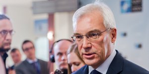 O υφυπουργός Εξωτερικών της Ρωσίας, Αλεξάντρ Γκρούσκο