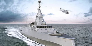Η γαλλική φρεγάτα Belharra σε 3D απεικόνιση 