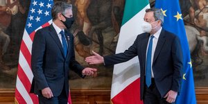 Άντονι Μπλίνκεν Μάριο Ντράγκι
