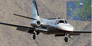 Cessna 551, παρόμοιο με αυτό που κατέπεσε στη Βαλτική