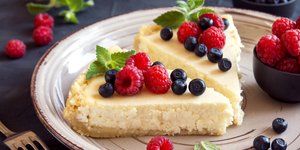 Γλυκό cheesecake λεμόνι