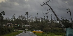 Το πέρασμα του κυκλώνα Ίαν στη Κούβα