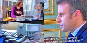 Ντοκουμέντα Μακρόν-Πούτιν, Μακρόν-Ζελένσκι λίγο πριν και λίγο μετά τη ρωσική εισβολή