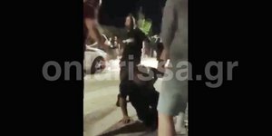 Λάρισα επίθεση αστυνομικοί