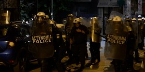 Ένταση στα εξάρχεια