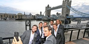 Ο Federer και η παρέα του στο Λονδίνο