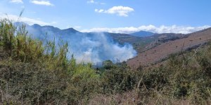 Φωτιά στα Δελιανά Χανίων