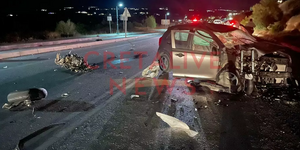 Τροχαίο δυστύχημα στο Ηράκλειο Κρήτης