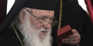 Ο Αρχιεπίσκοπος Ιερώνυμος