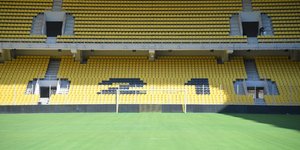 Η θύρα 21 της OPAP ARENA στην τωρινή της μορφή