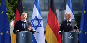 Ισραήλ Γιαΐρ Λαπίντ Γερμανό Όλαφ Σολτς