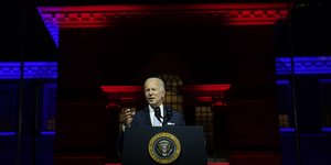 Ομιλία Τζο Μπάιντεν στο Independence Hall