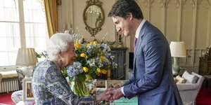 Τζάστιν Τριντό Βασίλισσα Ελισάβετ Καναδάς