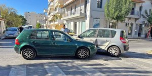 Τρελή πορεία ΙΧ στην Καλαμάτα