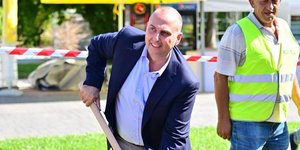 Ο υφυπουργός Υποδομών και Μεταφορών Γιώργος Καραγιάννης