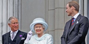 Κάρολος, Ελισάβετ, Γουίλιαμ