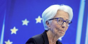 Η επικεφαλής της Ευρωπαικής Κεντρικής Τράπεζας, Κριστίν Λαγκάρντ