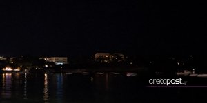 Χωρίς φώτα η Αγία Πελαγία Κρήτης 