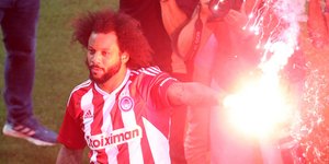Το Καραϊσκάκη πήρε... φωτιά από την παρουσίαση του Μαρσέλο